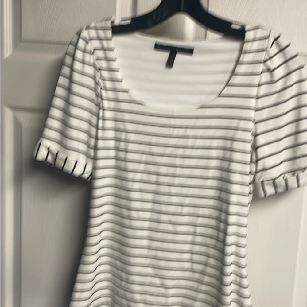 White House Black Market Classic Striped Tee
